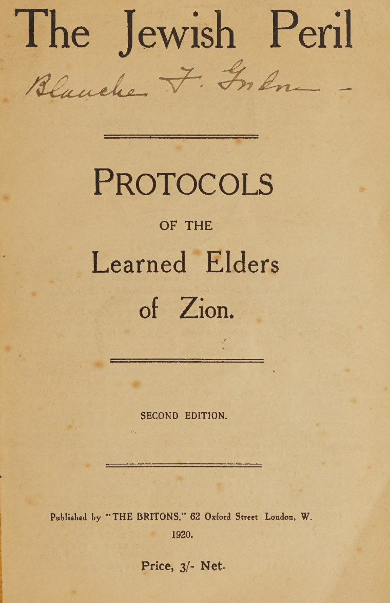 Sergei-Nilus-Protocols-1905